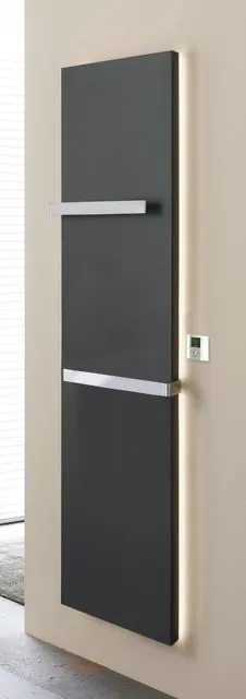 BEMM Design-Elektroheizkörper „Plawa Purline EK“ 49,5 × 150 cm in Sand perlmatt