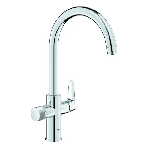 Grohe Blue Pure BauCurve Einzelarmatur, C-Auslauf, chrom Grohe Blue Pure BauCurve Einzelarmatur, C-Auslauf, chrom