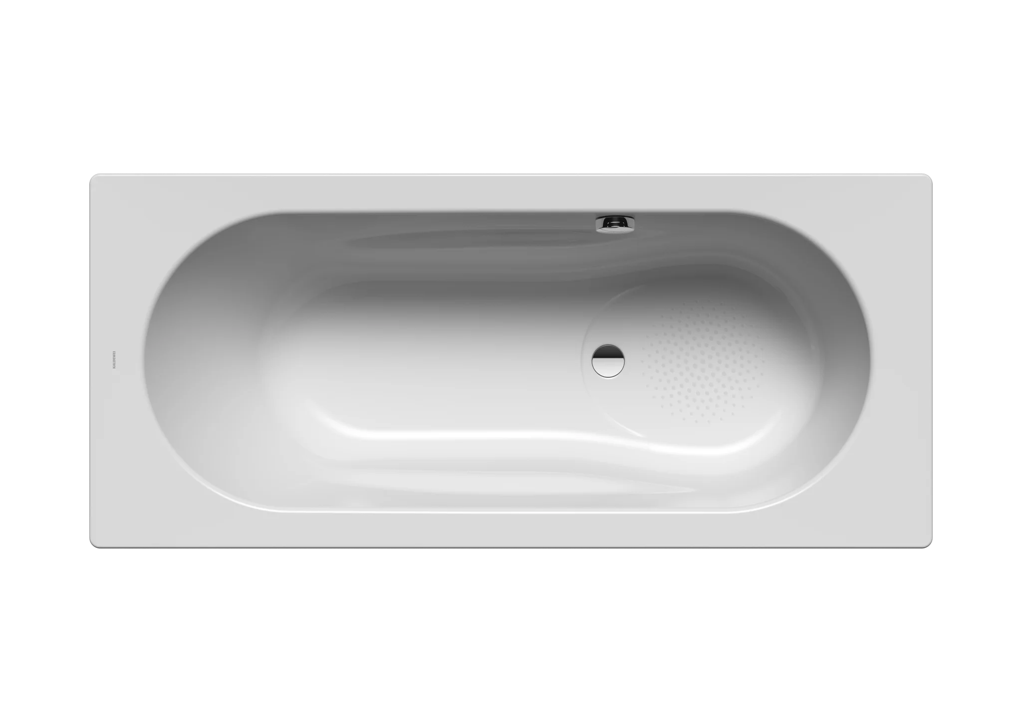 Kaldewei VAIO SET Badewanne, 1800x800 mm, manhattan, Sonderüberlauf, Antislip