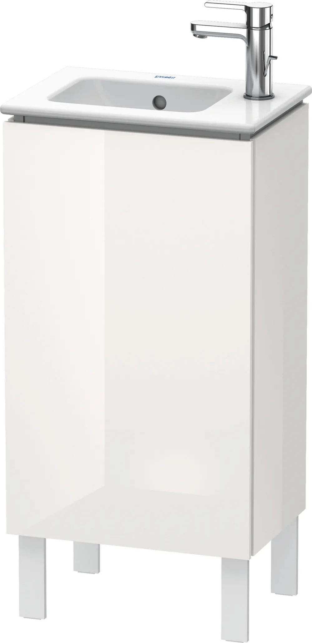 Duravit Waschtischunterschrank bodenstehend „L-Cube“ 42 × 70,4 × 29,4 cm Weiß Hochglanz Duravit Waschtischunterschrank bodenstehend „L-Cube“ 42 × 70,4 × 29,4 cm Weiß Hochglanz