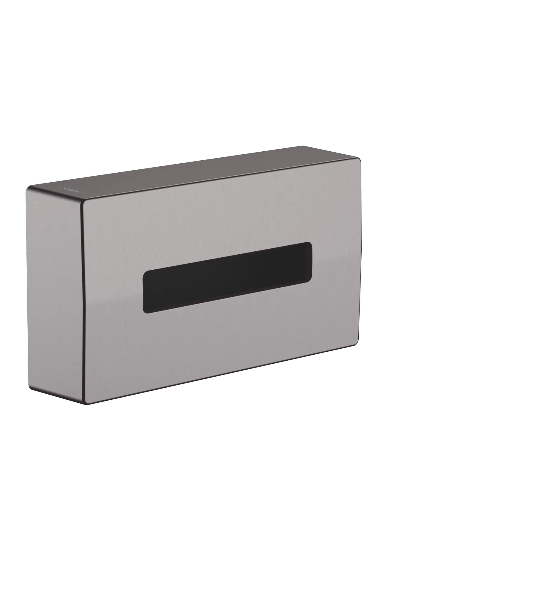 Hansgrohe AddStoris Kosmetiktuchbox Brushed Black Chrome – Wandmontage, Kunststoff, passend für handelsübliche Kosmetiktuchboxen Hansgrohe AddStoris Kosmetiktuchbox Brushed Black Chrome – Wandmontage, Kunststoff, passend für handelsübliche Kosmetiktuchboxen