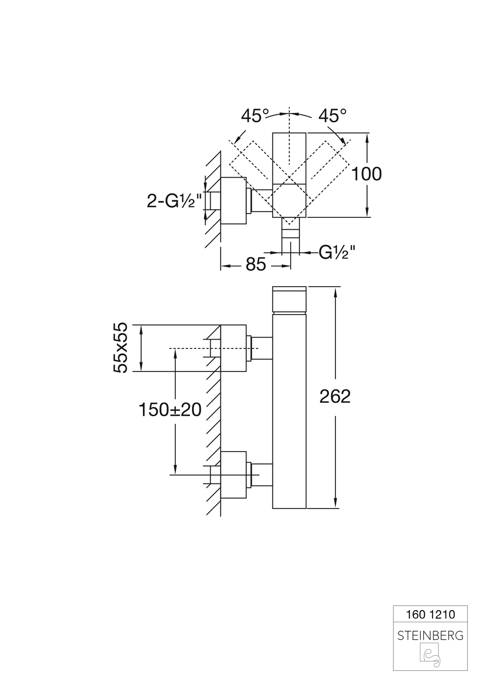 Serie 160 Brause-Einhebelmischbatterie Serie 160 Brause-Einhebelmischbatterie