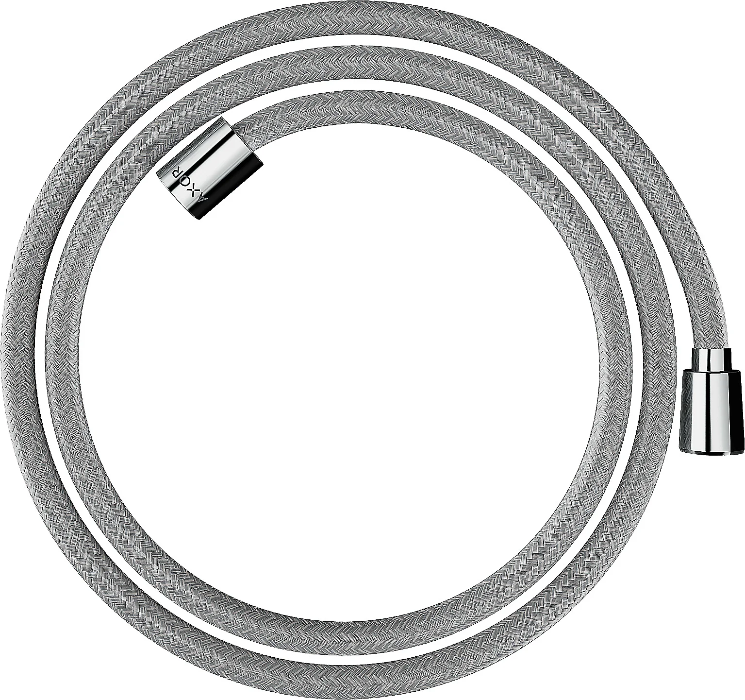 Hansgrohe AXOR ShowerSolutions Textilbrauseschlauch 1,60 m mit konischer und zylindrischer Mutter, Chrom Hansgrohe AXOR ShowerSolutions Textilbrauseschlauch 1,60 m mit konischer und zylindrischer Mutter, Chrom