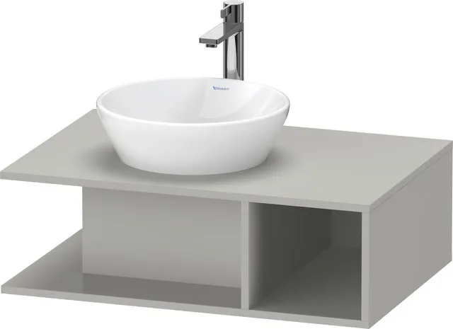 Duravit Waschtischunterschrank wandhängend „D-Neo“ 80 × 26 × 55 cm Betongrau Matt Duravit Waschtischunterschrank wandhängend „D-Neo“ 80 × 26 × 55 cm Betongrau Matt