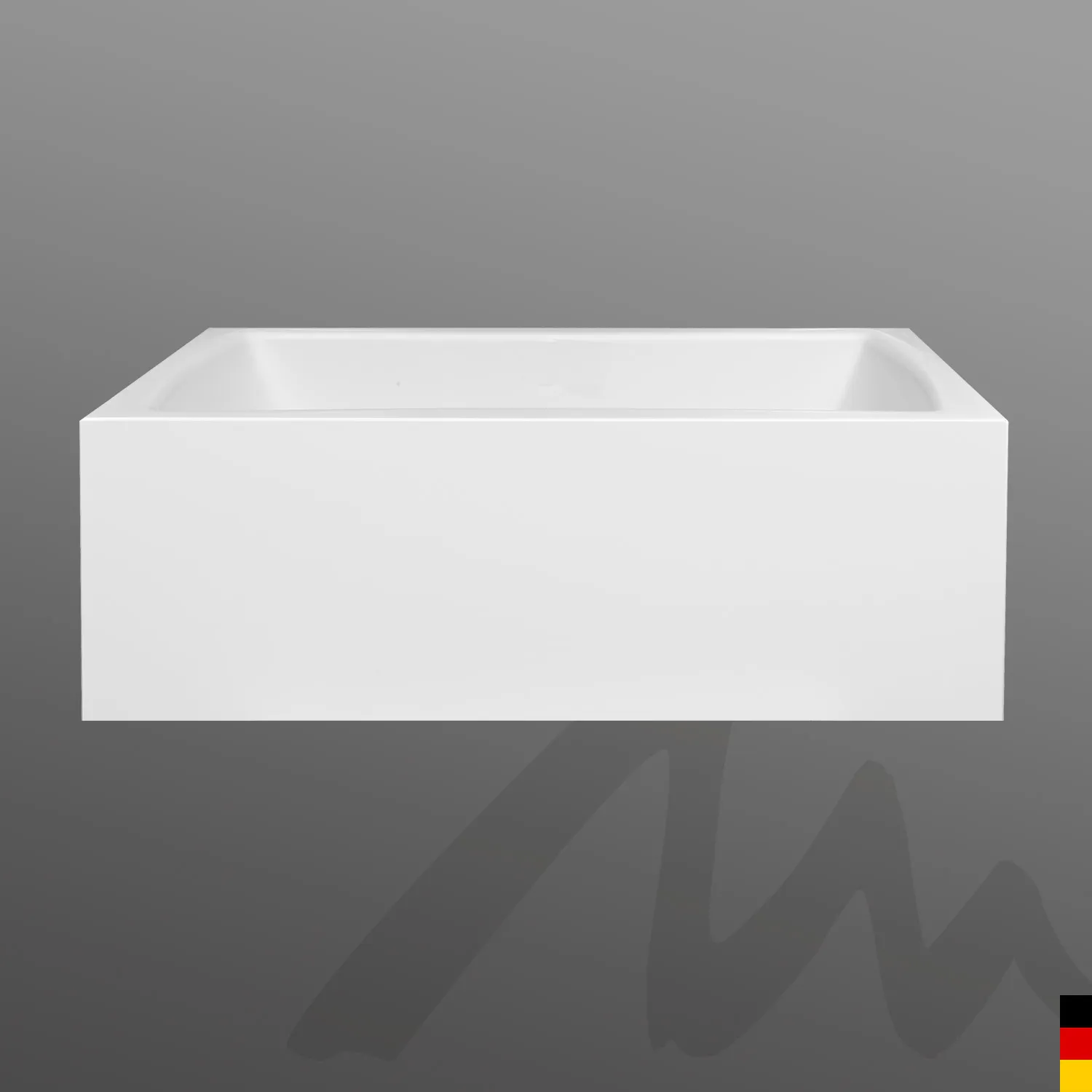 Mauersberger Badewanne „Amos“ 1900 × 900 mm in Weiß Mauersberger Badewanne „Amos“ 1900 × 900 mm in Weiß