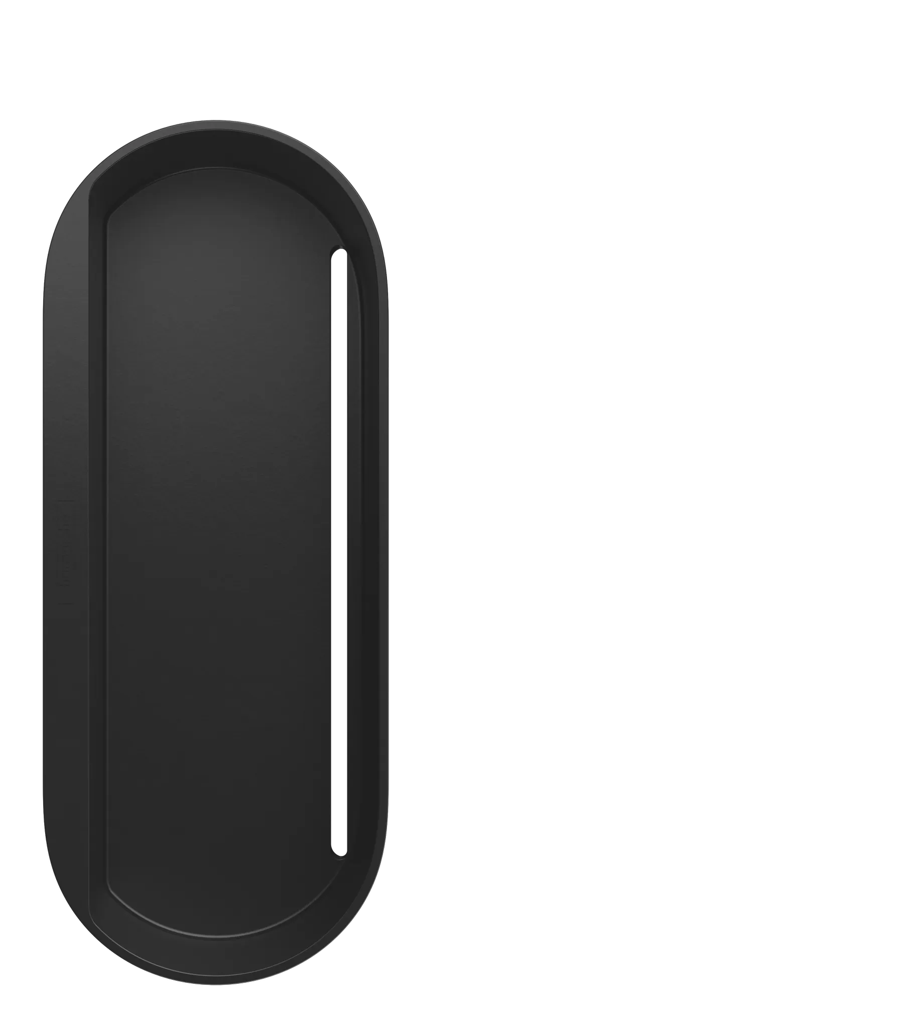 Hansgrohe WallStoris Ablagekorb tief, Mattschwarz Hansgrohe WallStoris Ablagekorb tief, Mattschwarz