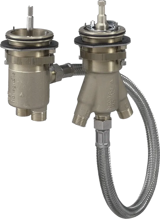 Grundset Wannenrandthermostat für externen Auslauf Grundset Wannenrandthermostat für externen Auslauf