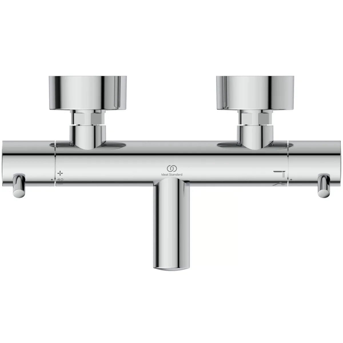 Ideal Standard Ceratherm T125 Badethermostat Aufputz DN 15 Pin-Griffe Chrom Ideal Standard Ceratherm T125 Badethermostat Aufputz DN 15 Pin-Griffe Chrom