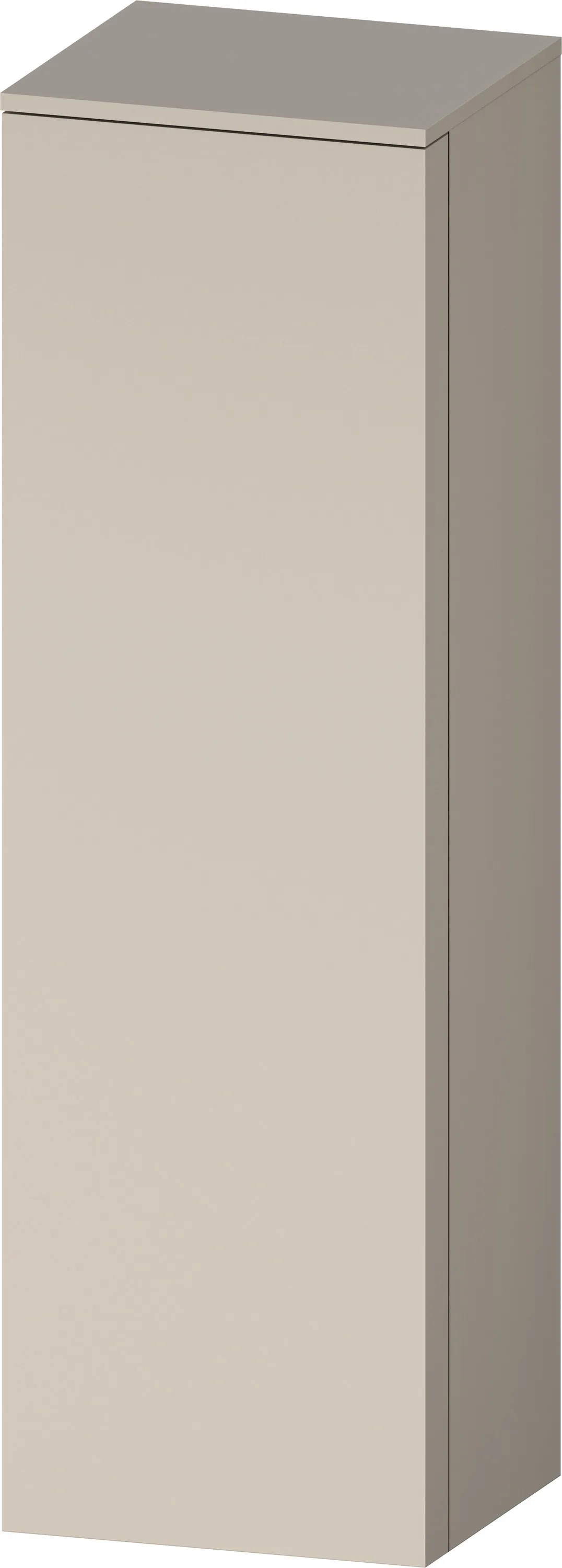 Duravit Halbhochschrank „Qatego“ 40 × 132 × 36 cm Taupe Supermatt Duravit Halbhochschrank „Qatego“ 40 × 132 × 36 cm Taupe Supermatt