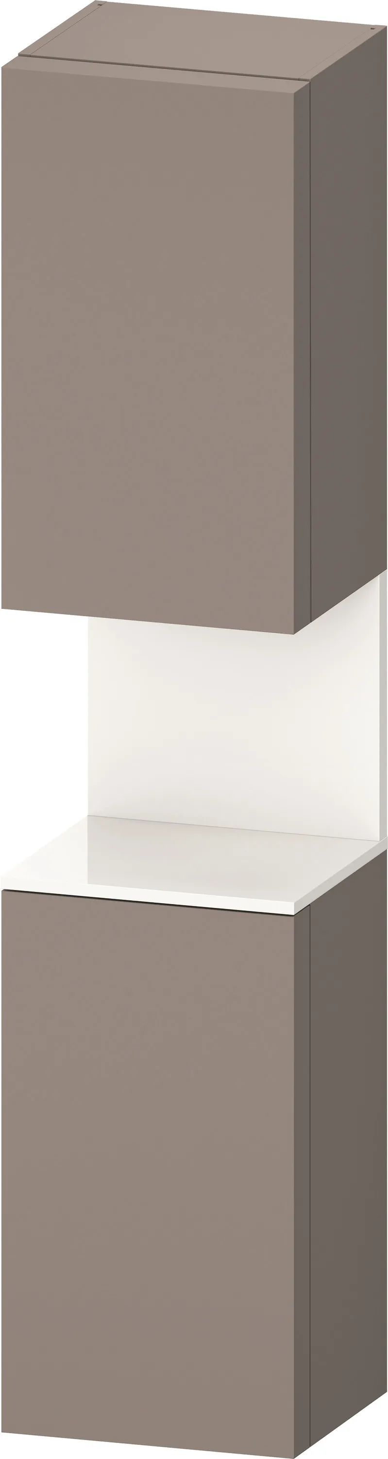 Duravit Hochschrank „Qatego“ 40 × 176 × 36 cm, mit Beleuchtung