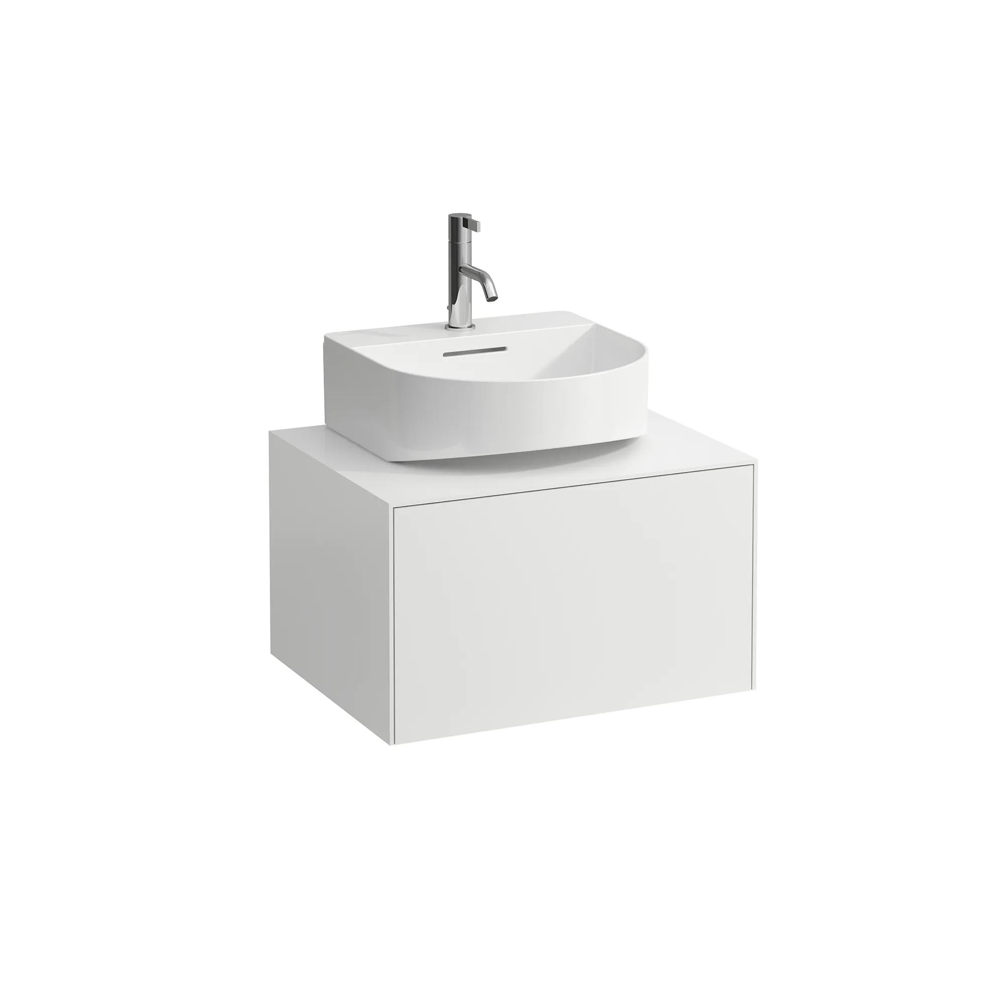 Laufen Waschtischunterbau SONAR 457x577x341, Schubladenelement Sonar 580x340x450, Weiß matt Laufen Waschtischunterbau SONAR 457x577x341, Schubladenelement Sonar 580x340x450, Weiß matt
