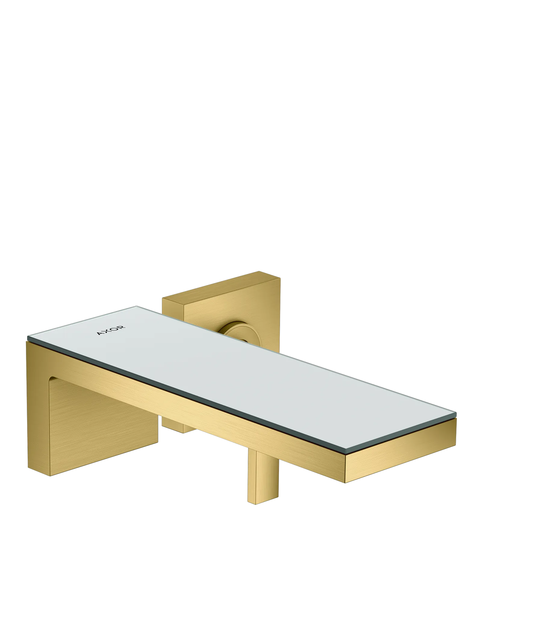 Hansgrohe AXOR MyEdition Mischer mit Platte 245 Glas, abnehmbar Hansgrohe AXOR MyEdition Mischer mit Platte 245 Glas, abnehmbar