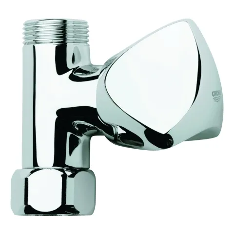 Grohe Absperrventil Atlanta 12409, DN 15, für Thermostat-Batterien, Verschraubung 3/4, Anschlussgewinde 3/4, Trecorn-de-Luxe-Griff, Markierung neutral, chrom Grohe Absperrventil Atlanta 12409, DN 15, für Thermostat-Batterien, Verschraubung 3/4, Anschlussgewinde 3/4, Trecorn-de-Luxe-Griff, Markierung neutral, chrom