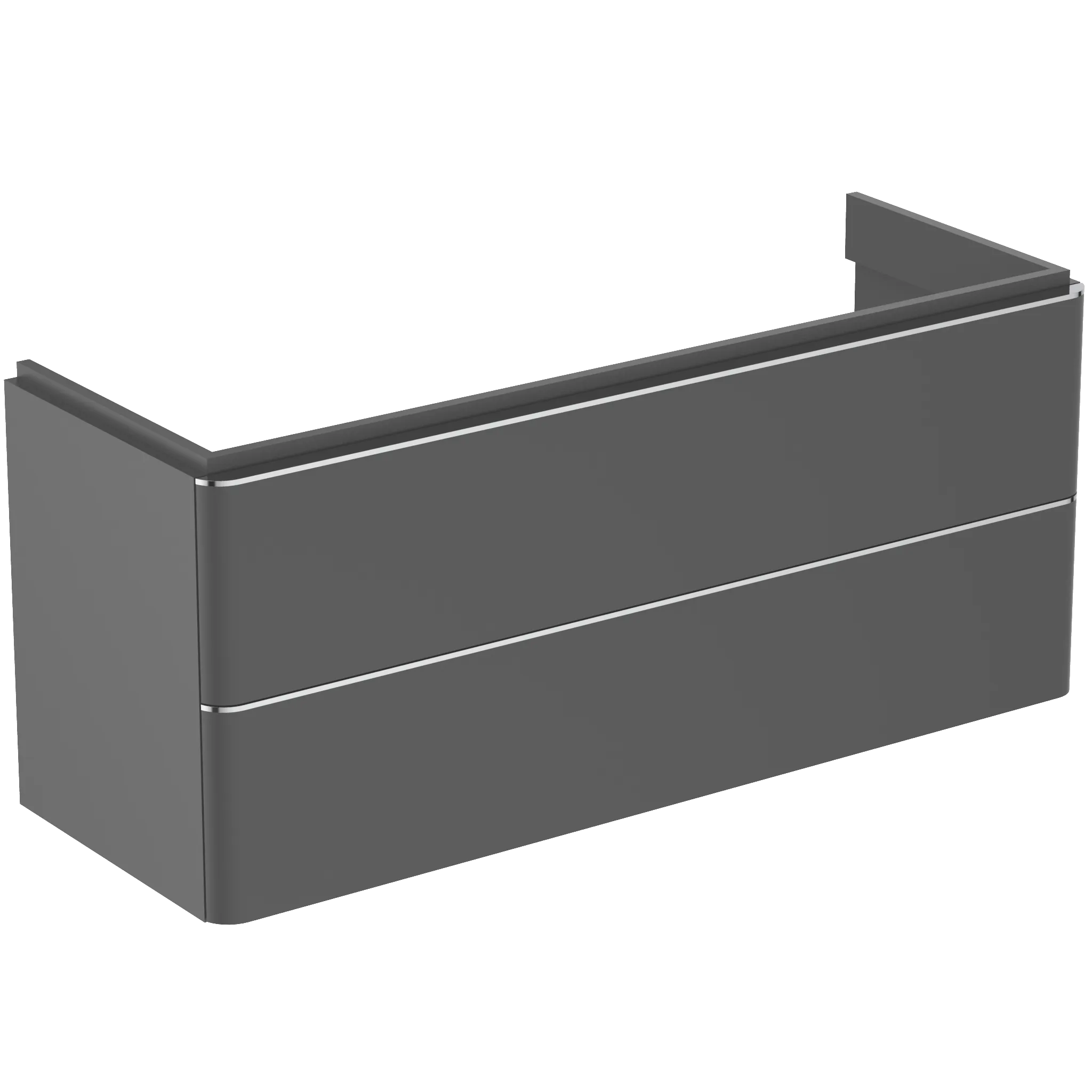 Ideal Standard Adapto Auszugsfront für Waschtischunterschrank, Anthrazit matt lackiert, 1.170 mm