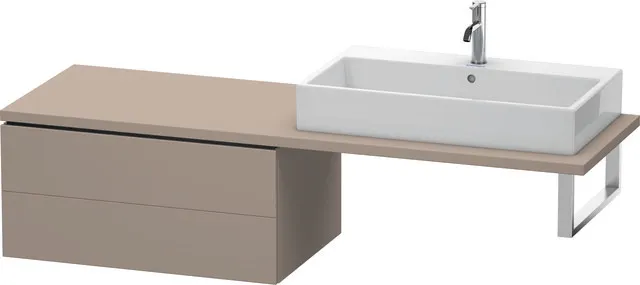 Duravit Unterschrank für Konsole „L-Cube“ 82 × 40 × 54,7 cm Basalt Matt