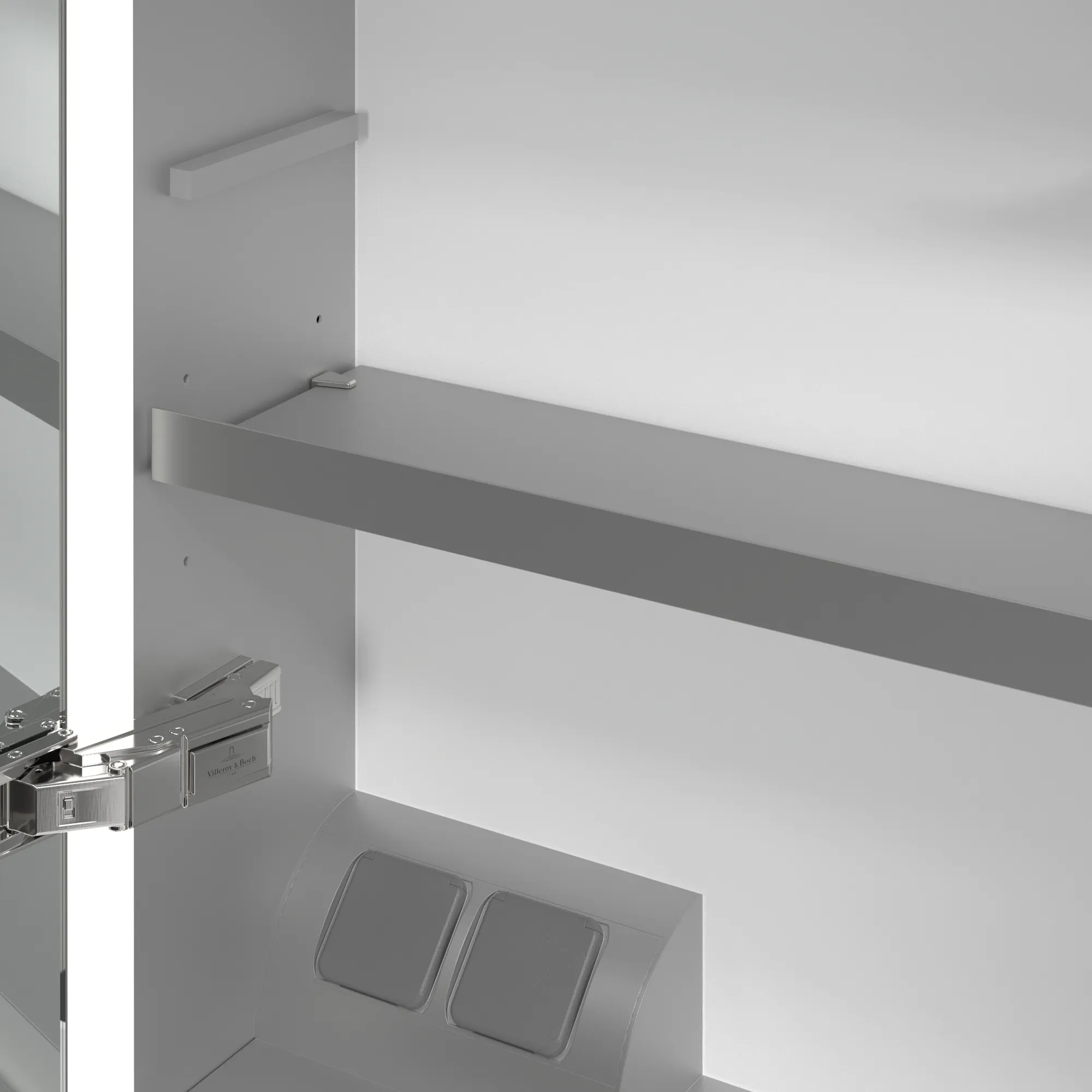 Villeroy & Boch Einbau-Spiegelschrank „My View Now“ 1000 × 750 × 168 mm in White Matt Villeroy & Boch Einbau-Spiegelschrank „My View Now“ 1000 × 750 × 168 mm in White Matt