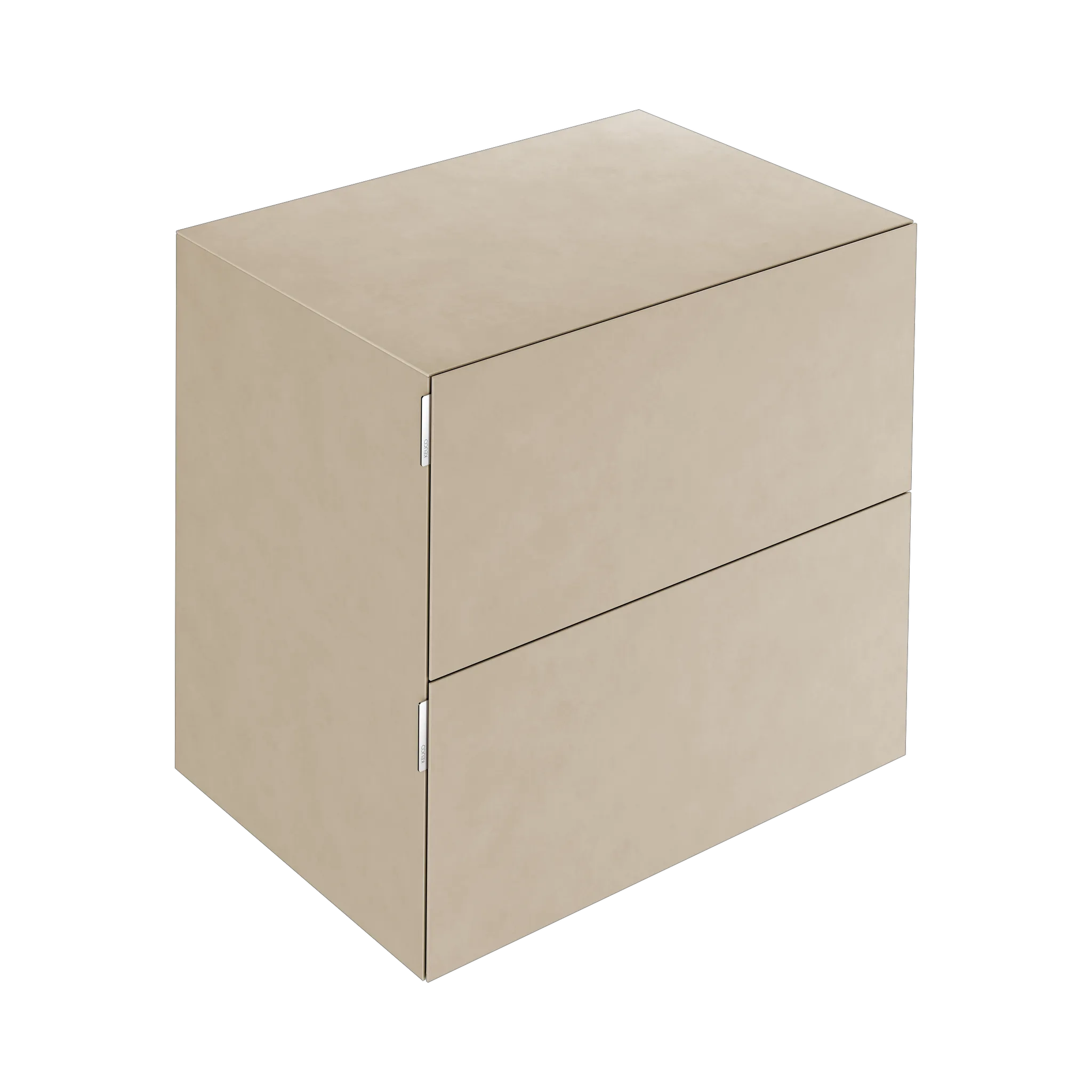 KEUCO EDITION 11 ART Sideboard mit 2 Auszügen und Beleuchtung 800 x 700 x 490 Keramik Sahara