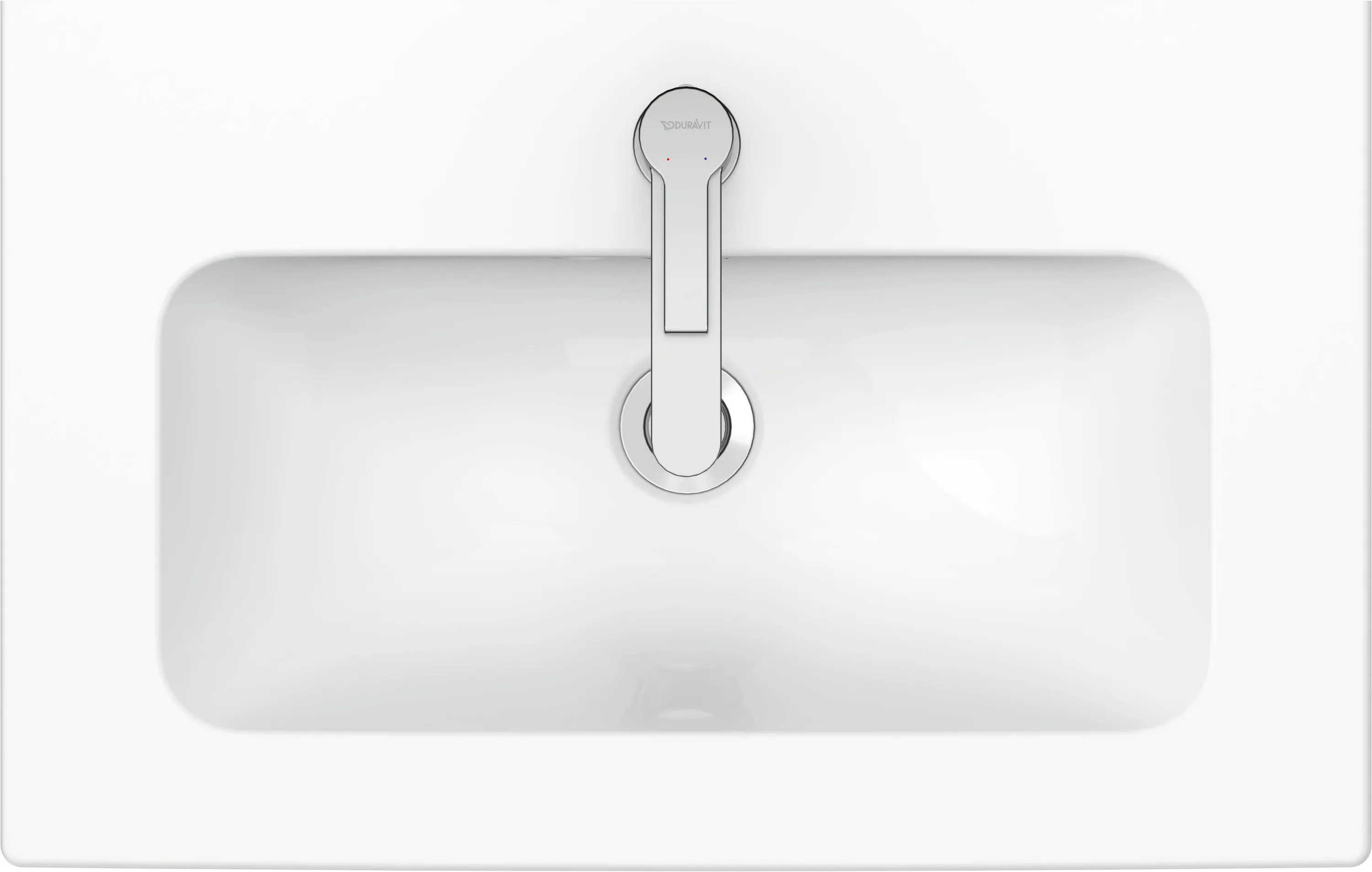 Wandwaschtisch Compact „ME by Starck“, mit Überlauf, Hahnlochposition mittig in Weiß Hochglanz Wandwaschtisch Compact „ME by Starck“, mit Überlauf, Hahnlochposition mittig in Weiß Hochglanz