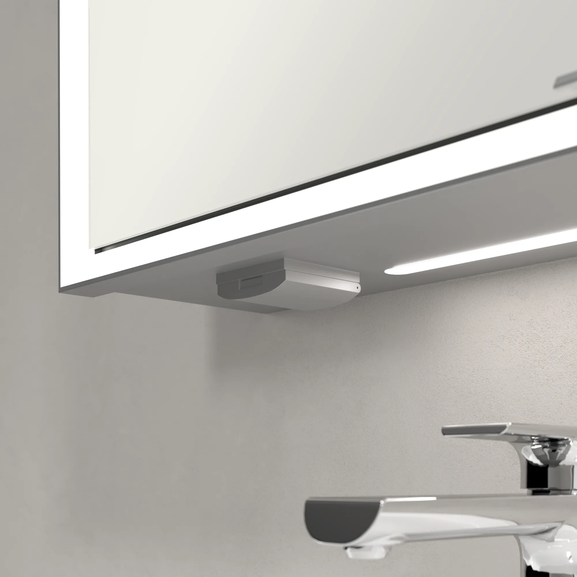Villeroy & Boch Aufputz-Spiegelschrank My View Now, 1200x750 mm, glänzend, mit Beleuchtung und SoftClosing