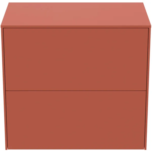 Ideal Standard Waschtischunterschrank Conca, 2 Auszüge, ohne Ausschnitt, 602x373x550 mm, Sunset