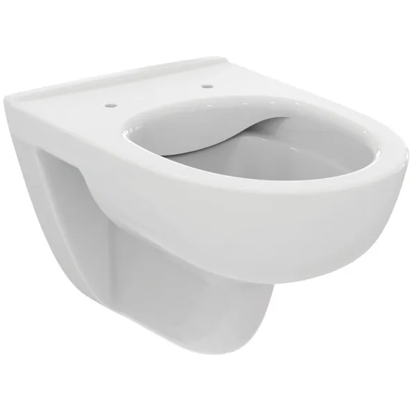 Fäkalienausguß mit Wandtiefspül-WC i.life A Randlos 360x540x330mm SmartGuard+ Weiß mit WC-Klapprost Grau Fäkalienausguß mit Wandtiefspül-WC i.life A Randlos 360x540x330mm SmartGuard+ Weiß mit WC-Klapprost Grau