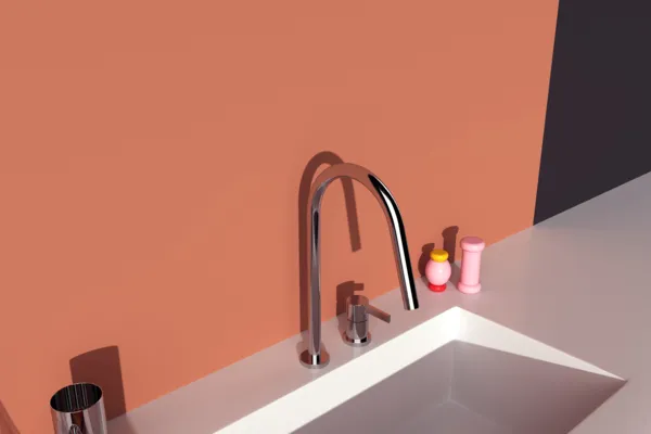 Küchenarmatur Gusto Ausladung 243mm Brushed Gold Küchenarmatur Gusto Ausladung 243mm Brushed Gold