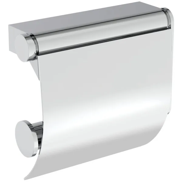 Papierrollenhalter Connect mit Deckel Chrom Papierrollenhalter Connect mit Deckel Chrom