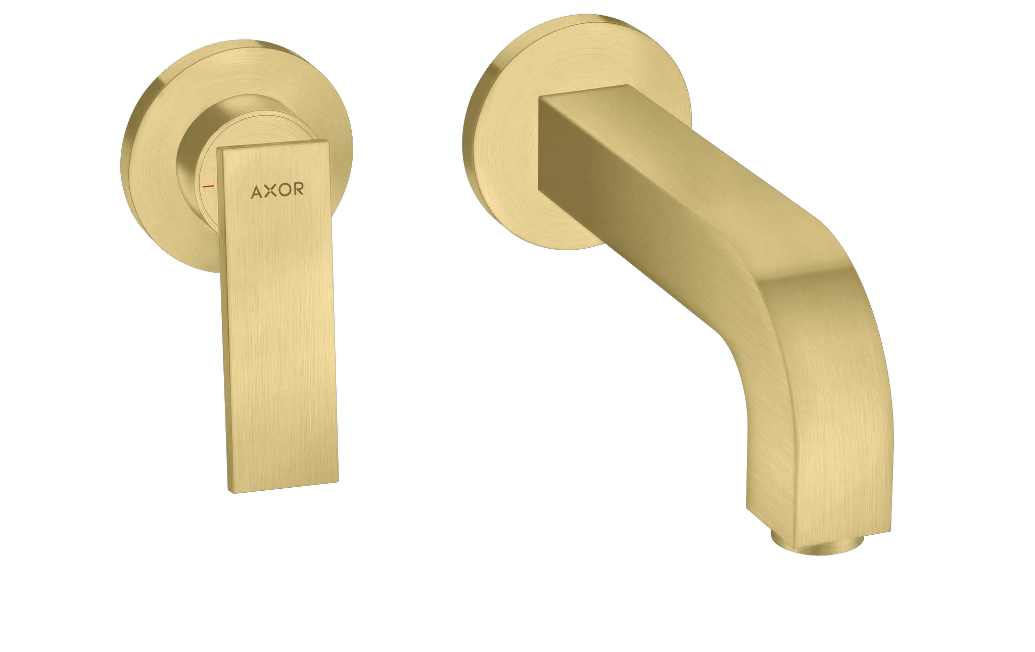 Hansgrohe AXOR Citterio Einhebel-Waschtischmischer Unterputz Wandmontage Brushed Brass