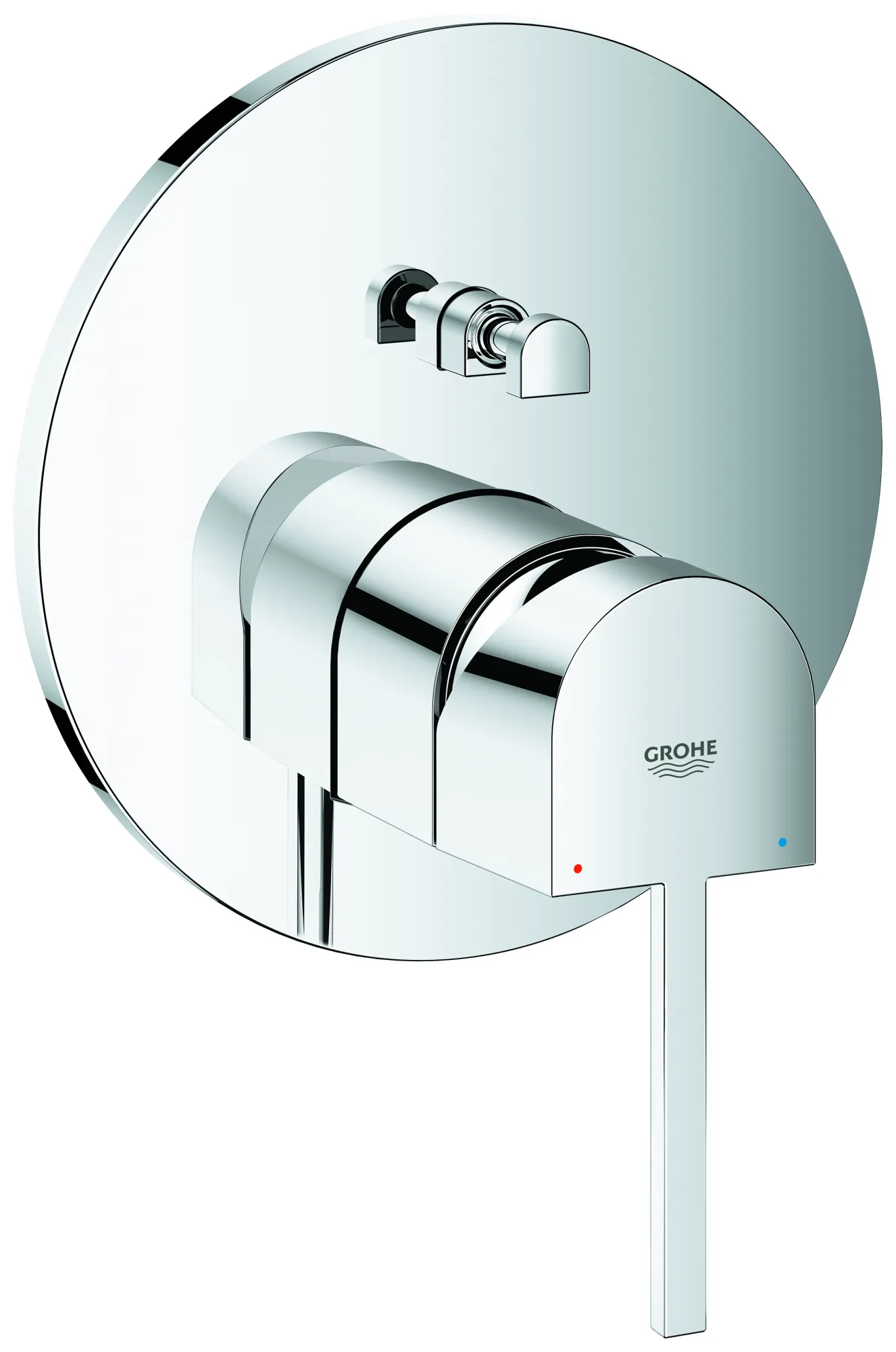 Einhand-Wannenbatterie Plus 24060_3, Fertigmontageset für Rapido SmartBox, chrom Einhand-Wannenbatterie Plus 24060_3, Fertigmontageset für Rapido SmartBox, chrom