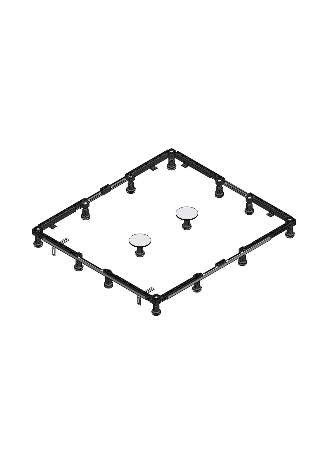 mabo Sanitec GmbH Montagerahmen für Duschwannen bis 125 cm mabo Sanitec GmbH Montagerahmen für Duschwannen bis 125 cm