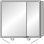 Sanipa Spiegelschrank „Milo“ 80 × 75 × 16,8 cm 