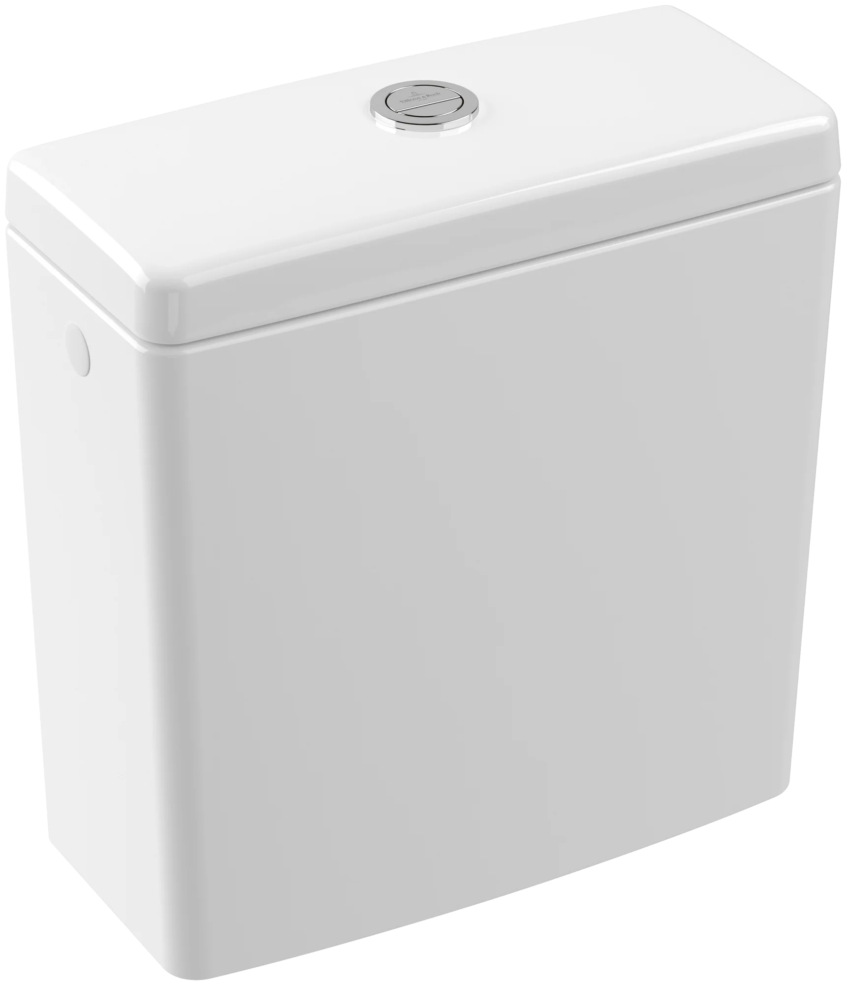 Villeroy & Boch Spülkasten O.novo, weiß Alpin, 335 x 152 x 365 mm, seitlicher Zulauf
