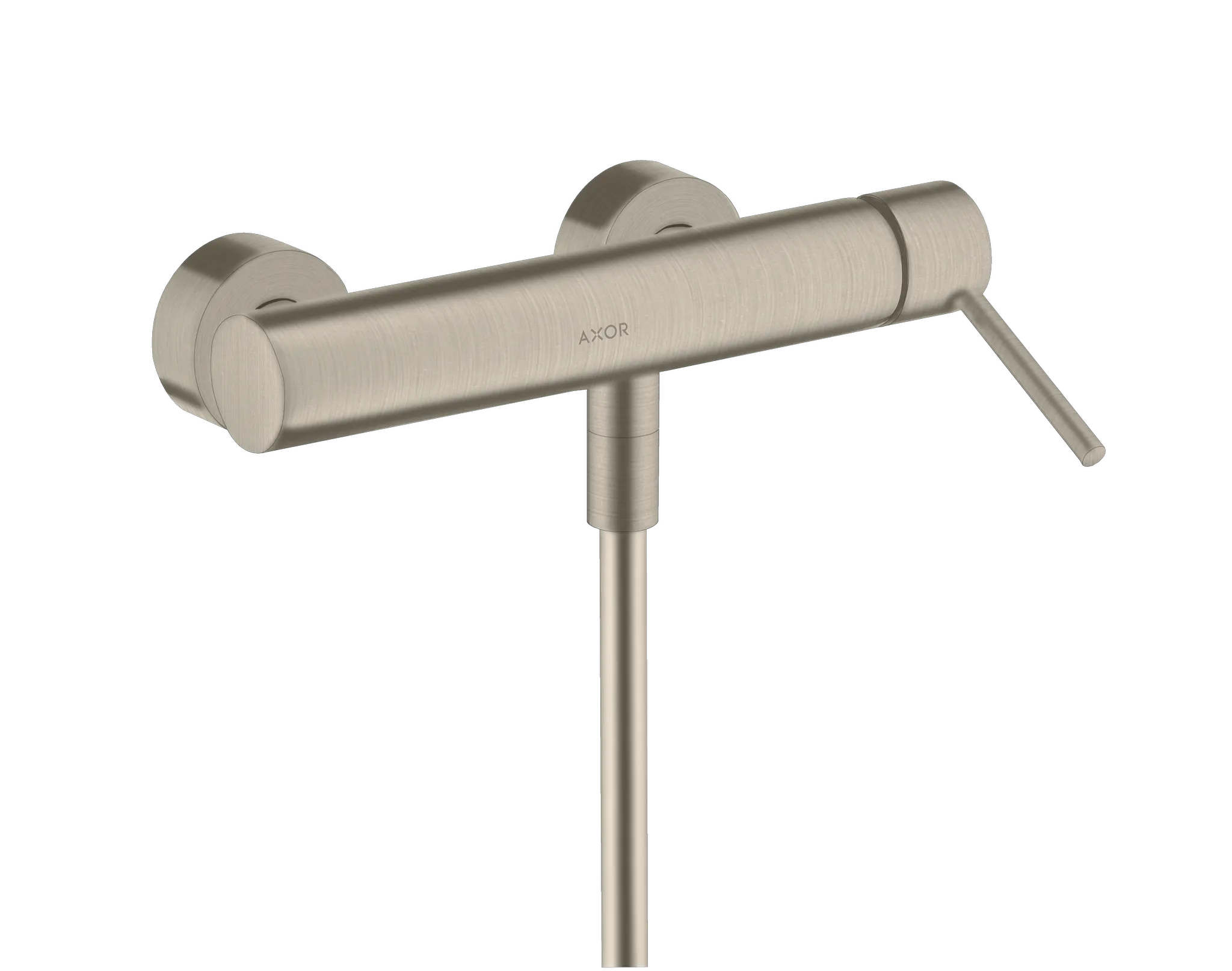Hansgrohe AXOR Starck Einhebel-Brausemischer Aufputz, Brushed Nickel