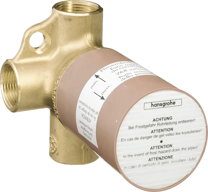 Hansgrohe Ventile, Grundkörper für Trio Ab-/Umstellventil Unterputz Hansgrohe Ventile, Grundkörper für Trio Ab-/Umstellventil Unterputz
