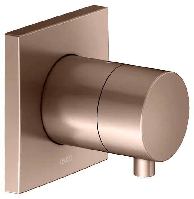 IXMO Absperrventil UP DN15 Rotgold gebürstet IXMO Absperrventil UP DN15 Rotgold gebürstet