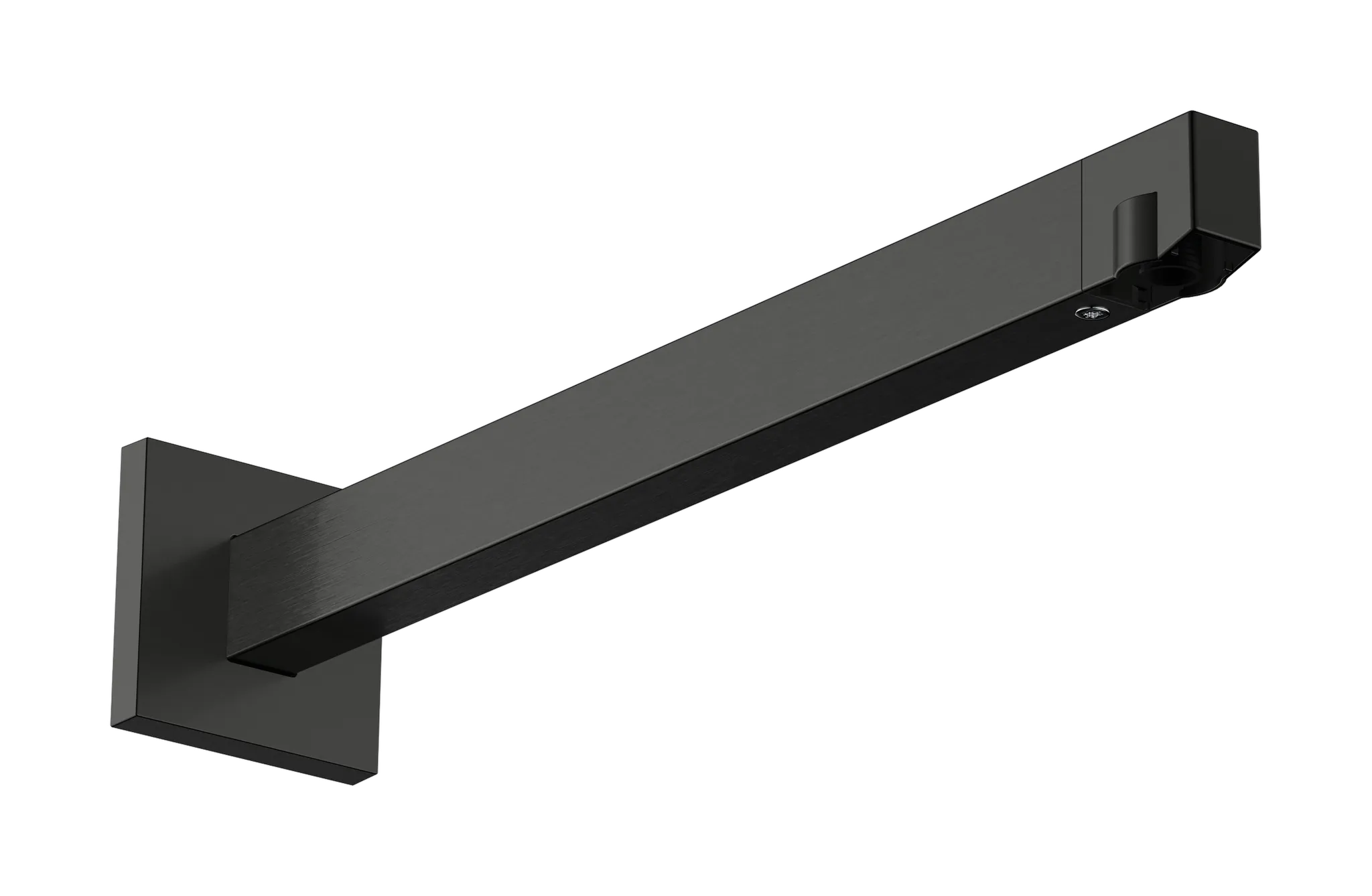 Hansgrohe Brausearm E, 390 mm, Brushed Black Chrome, Unterputzmontage Hansgrohe Brausearm E, 390 mm, Brushed Black Chrome, Unterputzmontage