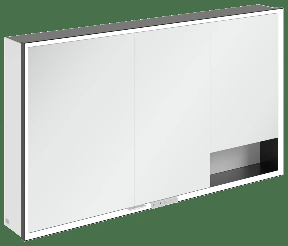 Villeroy & Boch Aufputz-Spiegelschrank My View+ B48113, 1300 x 750 x 168 mm, Pure White
