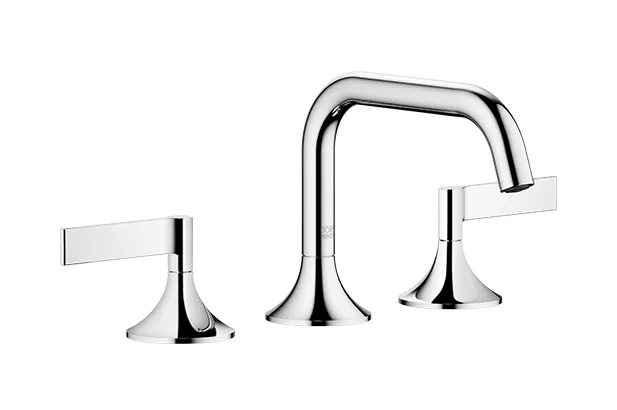 Waschtisch-Dreilochbatterie mit Ablaufgarnitur VAIA Chrom 20705819 Waschtisch-Dreilochbatterie mit Ablaufgarnitur VAIA Chrom 20705819