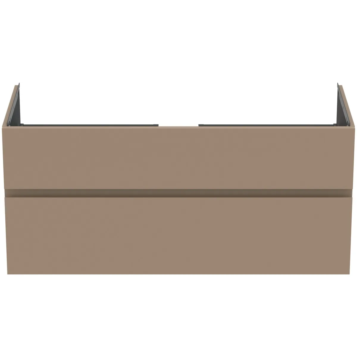 Ideal Standard Waschtischunterschrank „Finesse“ 120 × 55 × 50,5 cm Greige matt