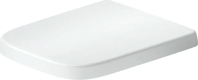 Duravit Univ. WC-Sitz Eckig Tief 438mm Ülap., Weiß