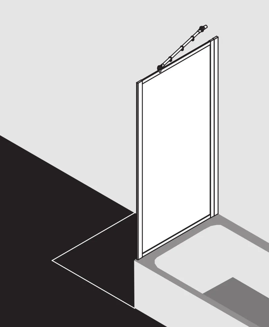 Kermi verkürzte Seitenwand für Ecke „NOVA 2000“ Glas Kerolan Fontana, Profile Silber Mattglanz, BV: 680 - 710 mm WE: 680 - 710 mm H: 1500 mm Kermi verkürzte Seitenwand für Ecke „NOVA 2000“ Glas Kerolan Fontana, Profile Silber Mattglanz, BV: 680 - 710 mm WE: 680 - 710 mm H: 1500 mm