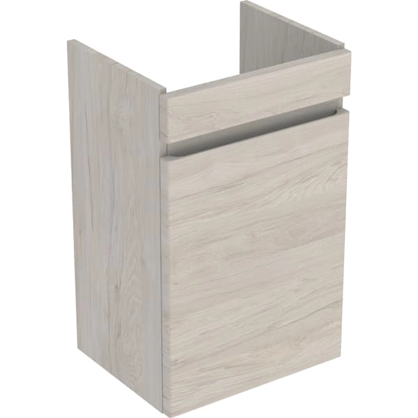 Renova Plan Unterschrank für Handwaschbecken, mit einer Tür: 38.4x60.5x30.8cm, Breite Waschtisch=45cm, Nussbaum hickory hell