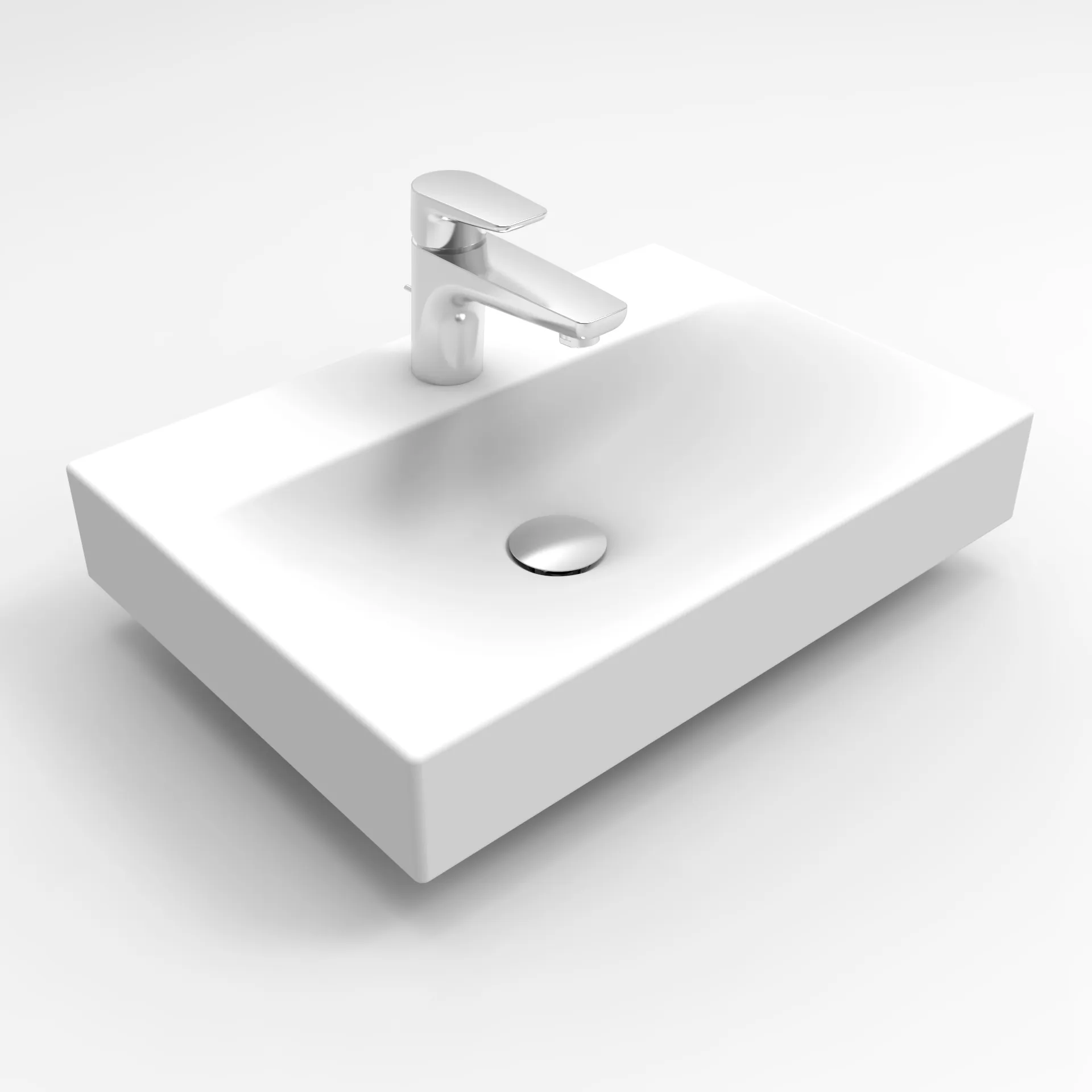 Mineralguss-Waschtisch Cubic inWeiß-AlpinTiefe Beckenkumme 80 mmInklusive verschließbarem Ab- undÜberlaufsystem VentilabdeckungKunststoff verchromtFür 1 x 1-Loch Armatur geeignetHahnloch durchgestochenmit verdecktem Überla Mineralguss-Waschtisch Cubic inWeiß-AlpinTiefe Beckenkumme 80 mmInklusive verschließbarem Ab- undÜberlaufsystem VentilabdeckungKunststoff verchromtFür 1 x 1-Loch Armatur geeignetHahnloch durchgestochenmit verdecktem Überla