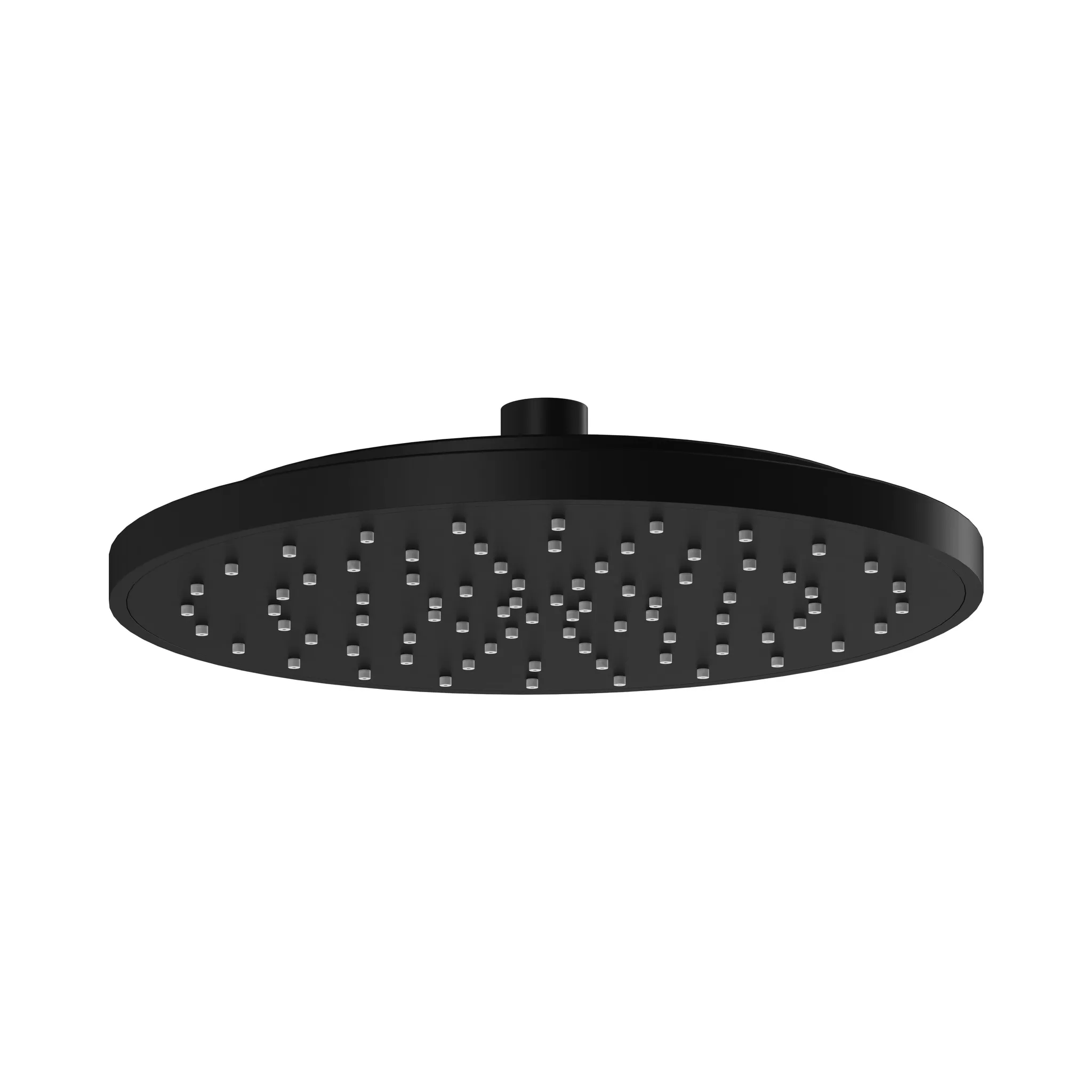 VitrA Origin Classic Kopfbrause rund, 25 cm Durchmesser, Schwarz Matt