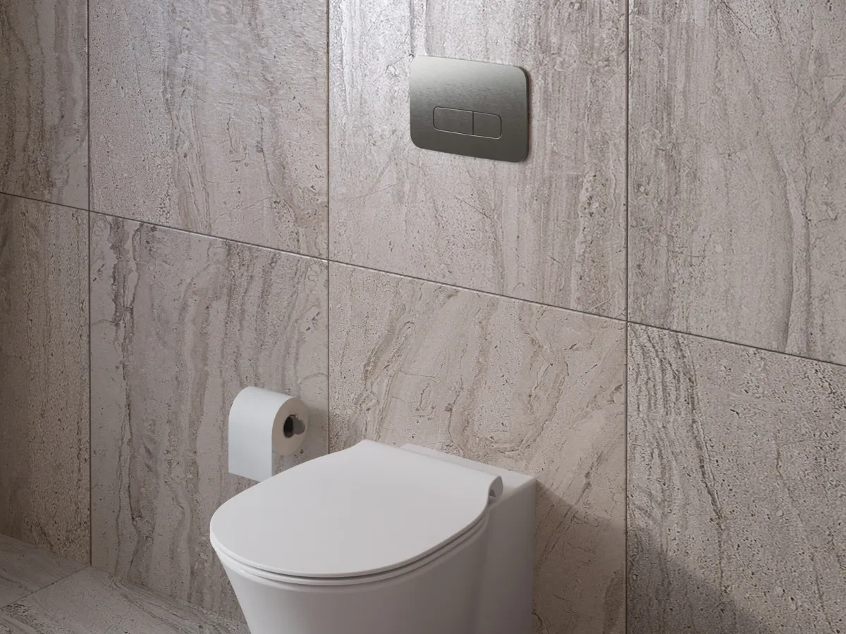 Papierrollenhalter Conca, rund, Brushed Gold Papierrollenhalter Conca, rund, Brushed Gold