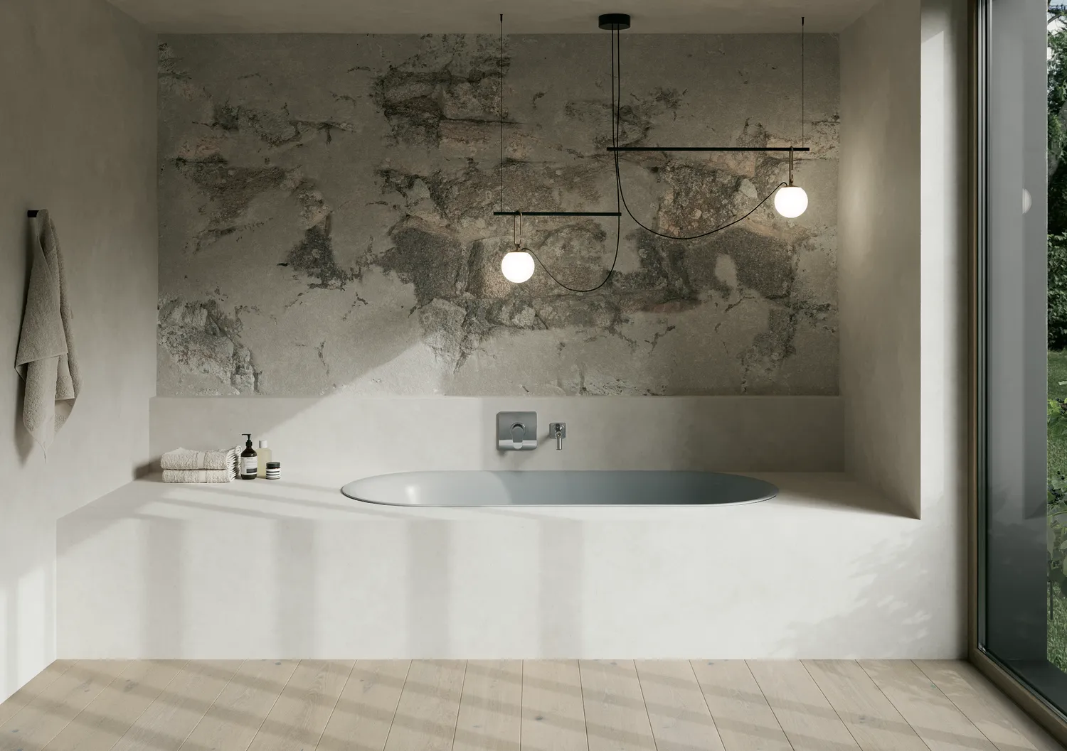 Bette BetteLux Oval Badewanne 1800x800 mm Blue Satin glasierter Titan-Stahl 8 mm Falzrand Einbau 2-Sitzer Bette BetteLux Oval Badewanne 1800x800 mm Blue Satin glasierter Titan-Stahl 8 mm Falzrand Einbau 2-Sitzer
