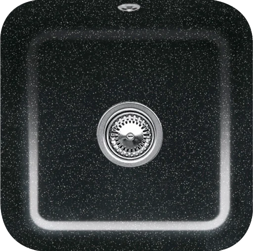 Villeroy & Boch Cisterna 50 Unterbauspüle, 445 x 445 mm