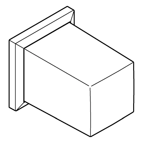 Wandanschlussbogen Allure Brilliant 26850, Außengewinde, eigensicher, Metall, chrom Wandanschlussbogen Allure Brilliant 26850, Außengewinde, eigensicher, Metall, chrom