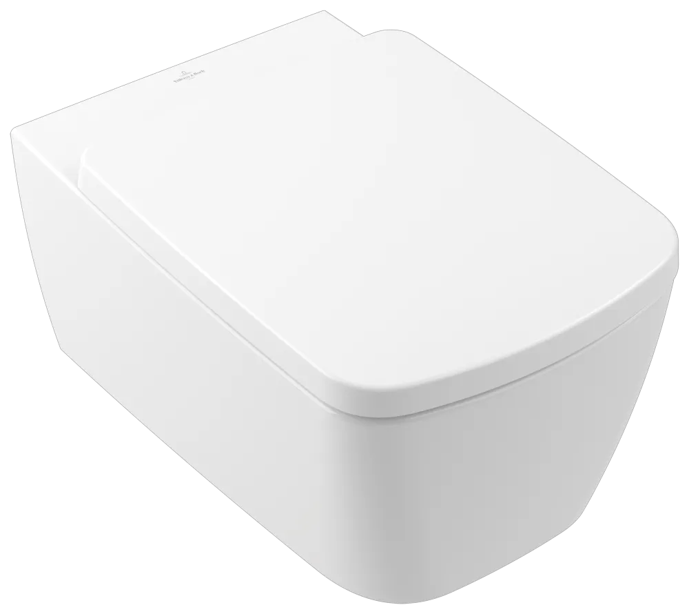 Tiefspül-WC spülrandlos Subway 3.0 4610T0, 370 x 560 x 355 mm, Eckig, wandhängend, Abgang waagerecht, mit TwistFlush, Weiß Alpin