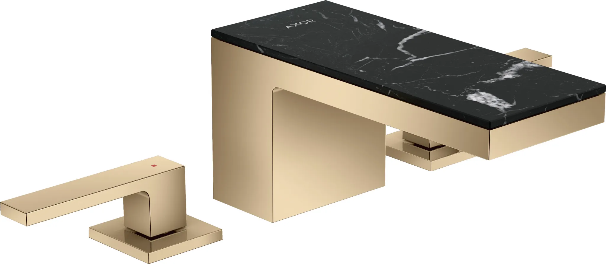 Hansgrohe AXOR MyEdition Mischer Platte 200 Marmor Nero Marquina Hansgrohe AXOR MyEdition Mischer Platte 200 Marmor Nero Marquina